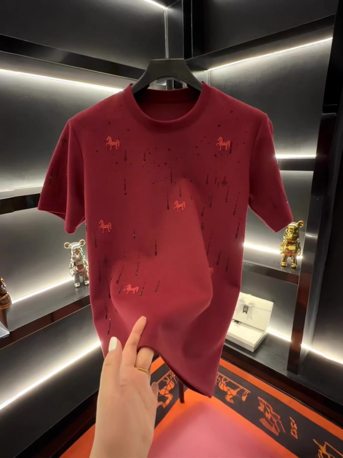 T-Shirt "Horse Year" Rhinestone - Estate 2026