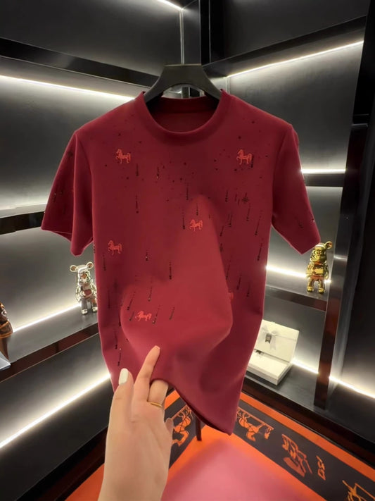 T-Shirt "Horse Year" Rhinestone - Estate 2026