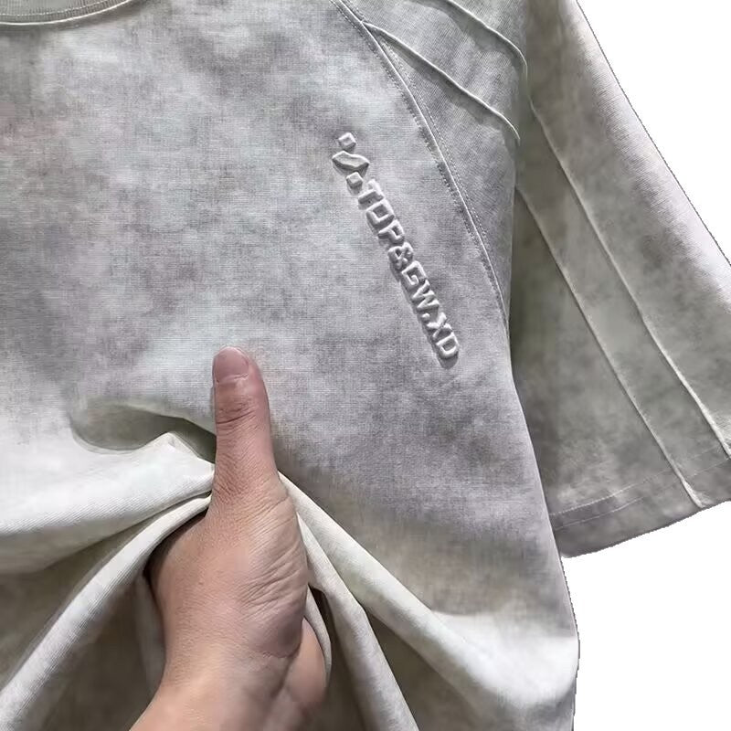 T-Shirt "Urban Nebula" Tie-Dye Letter - Estate 2026