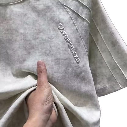 T-Shirt "Urban Nebula" Tie-Dye Letter - Estate 2026