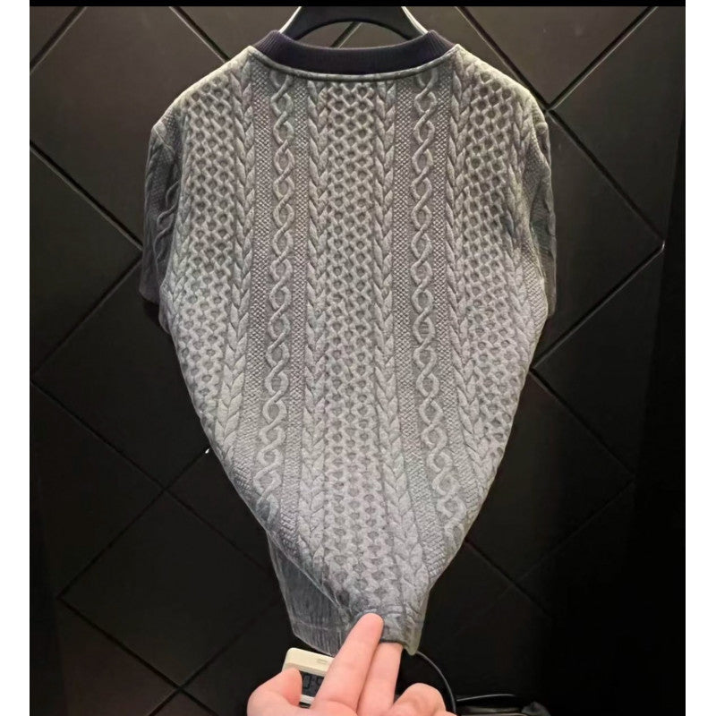 T-Shirt "Luxury Pony" Embroidery Meteorite - Primavera 2026