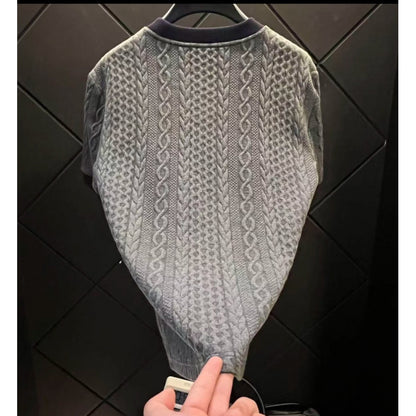 T-Shirt "Luxury Pony" Embroidery Meteorite - Primavera 2026