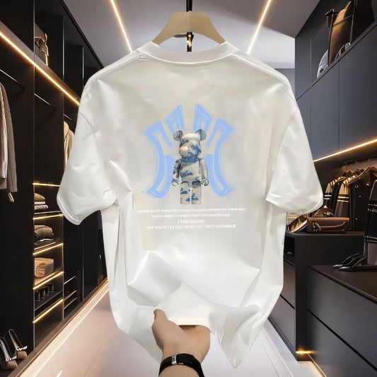 T-Shirt "Violent Bear" Korean Straight - Estate 2026