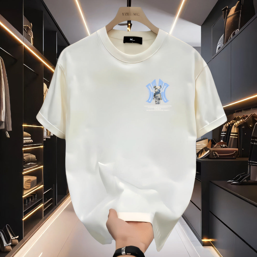 T-Shirt "Violent Bear" Korean Straight - Estate 2026