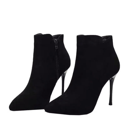 Stivaletti Bassi Urban con Nappe e Zip Laterale – Comfort Autunnale Flat