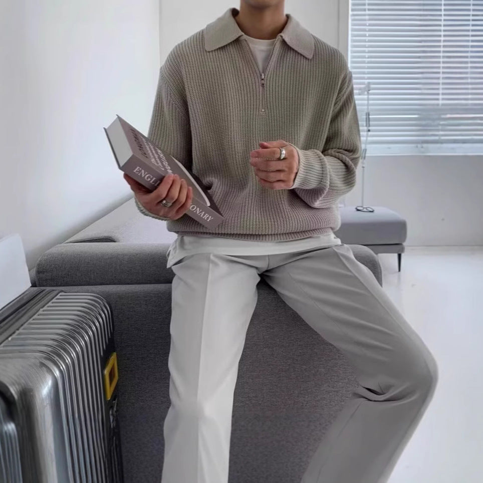 Sweater Color-Block 2026