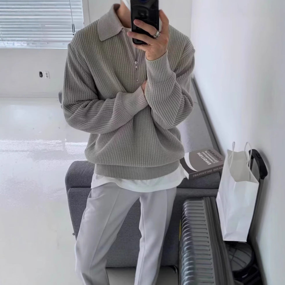 Sweater Color-Block 2026