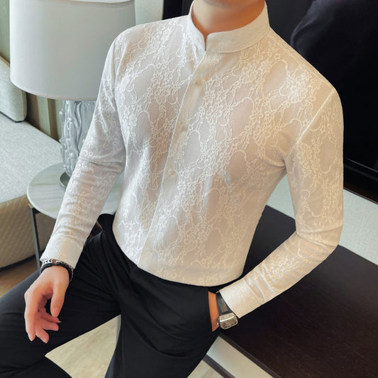 Floral Shadow: Camicia Hollow-Out 2026