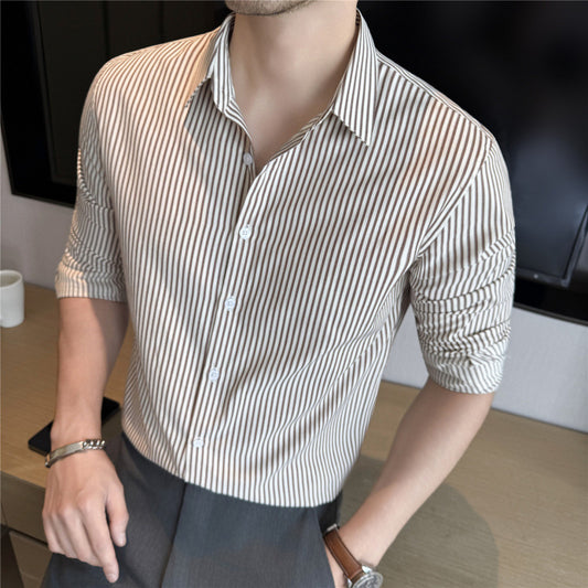 Linear Motion: Camicia Striped 2026