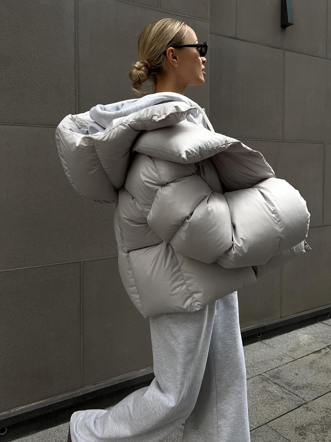 Bread Jacket Hooded con Taglio "Personalized Street"