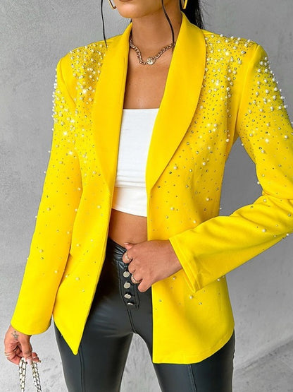 Blazer "Bubble Beads" con Taglio Japanese & Korean Leisure