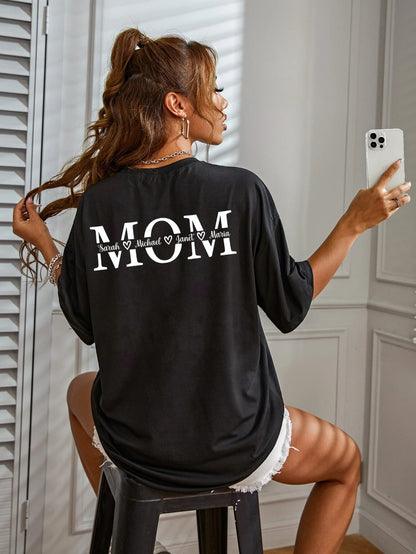 T-Shirt Straight Fit con Grafica "Street Hipster"