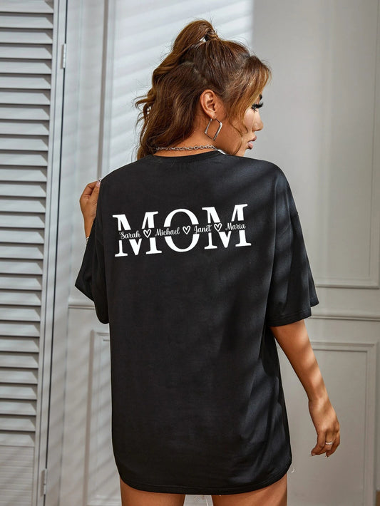 T-Shirt Straight Fit con Grafica "Street Hipster"