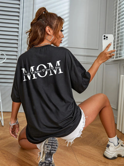 T-Shirt Straight Fit con Grafica "Street Hipster"