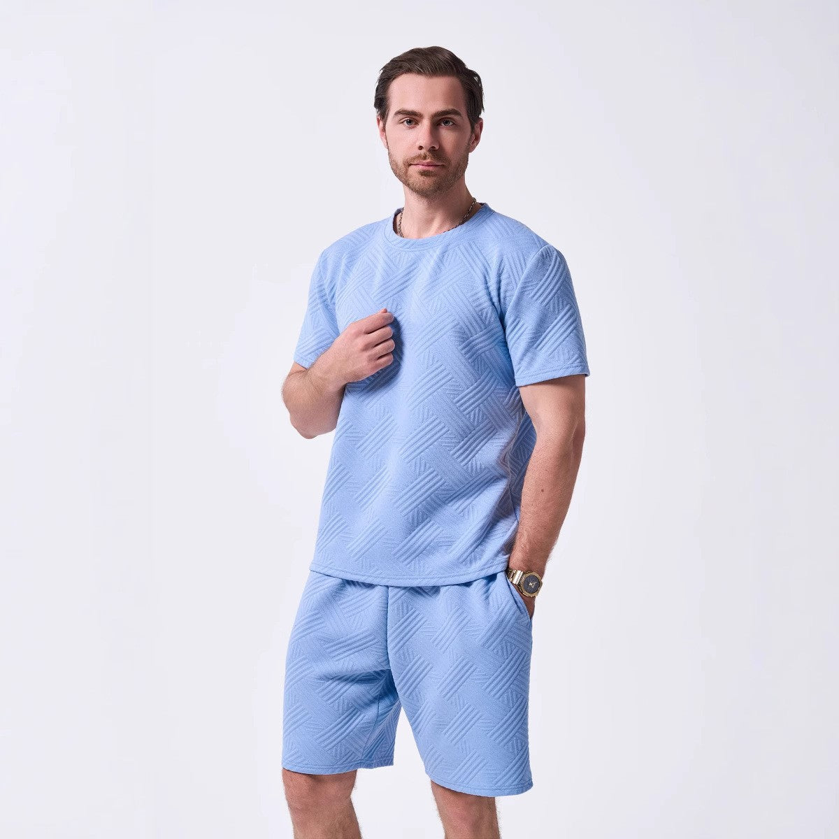 Completo Girocollo e Shorts