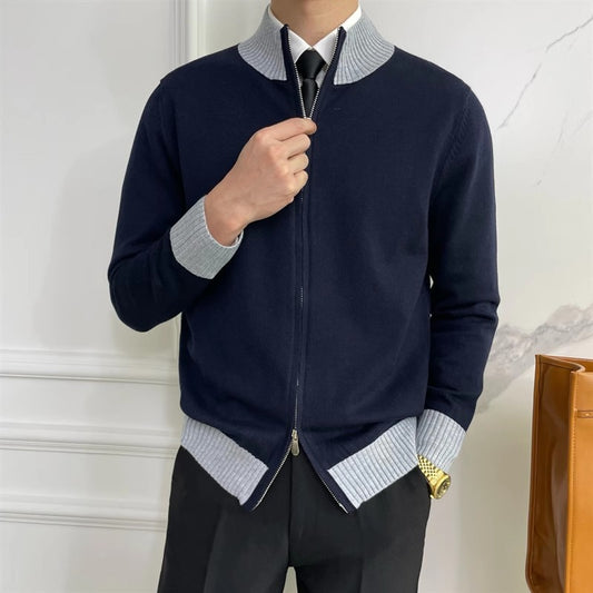 Maglia Tecnica in Contrasto Colore con Struttura High-Elasticity