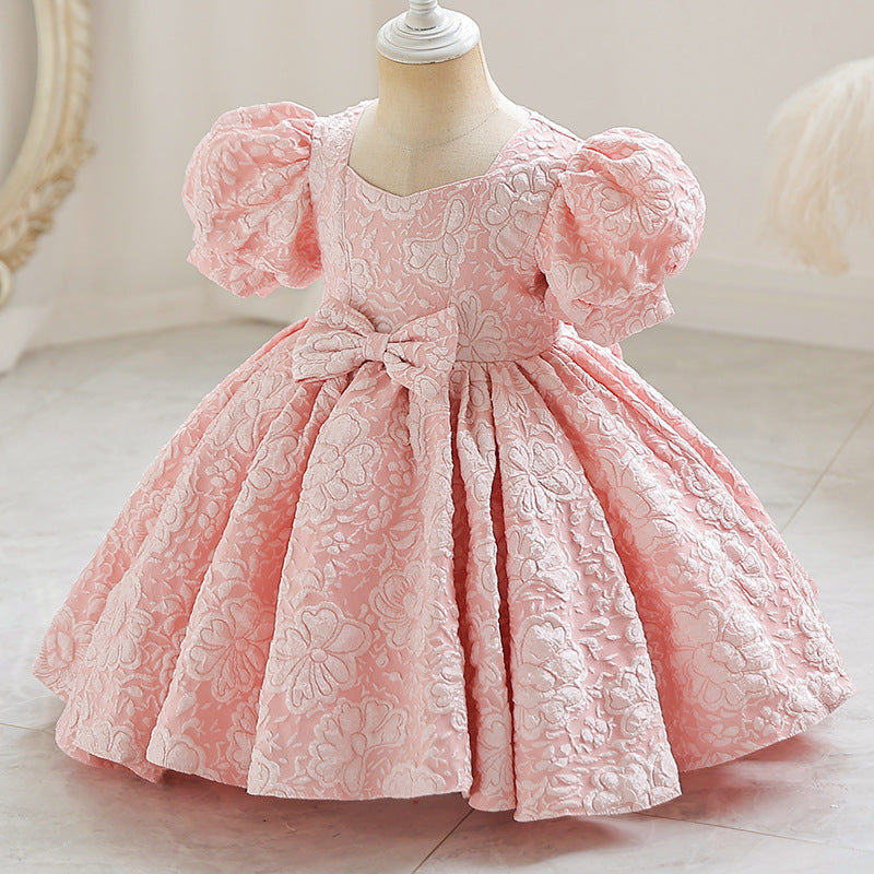 Abito in Misto Cotone con Struttura Plissettata e Finitura Comfort-Soft