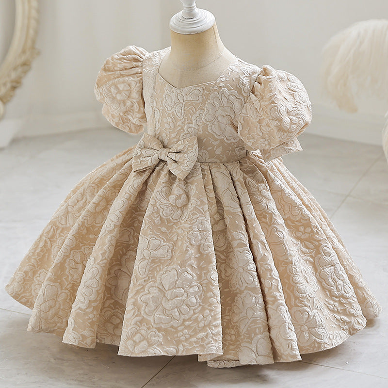Abito in Misto Cotone con Struttura Plissettata e Finitura Comfort-Soft