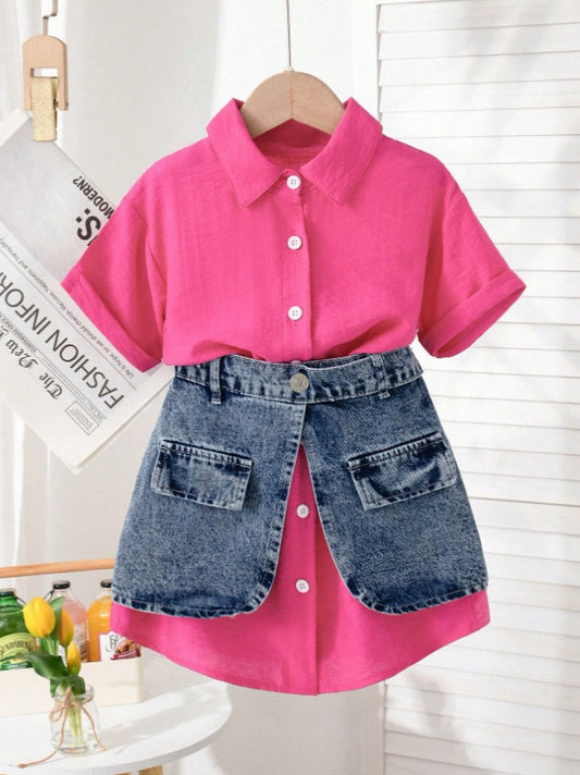 Gonna Petticoat in Fibra Acetata Soft-Denim con Silhouette Sweet & Cool