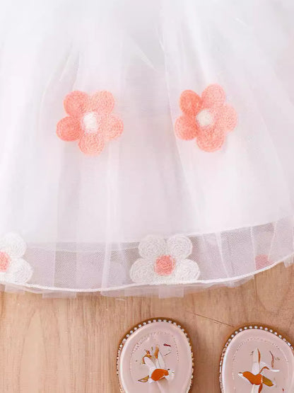 Completo Due Pezzi in Tech-Fabric Soft-Touch con Pattern Floreale e Silhouette Skirt-Suit