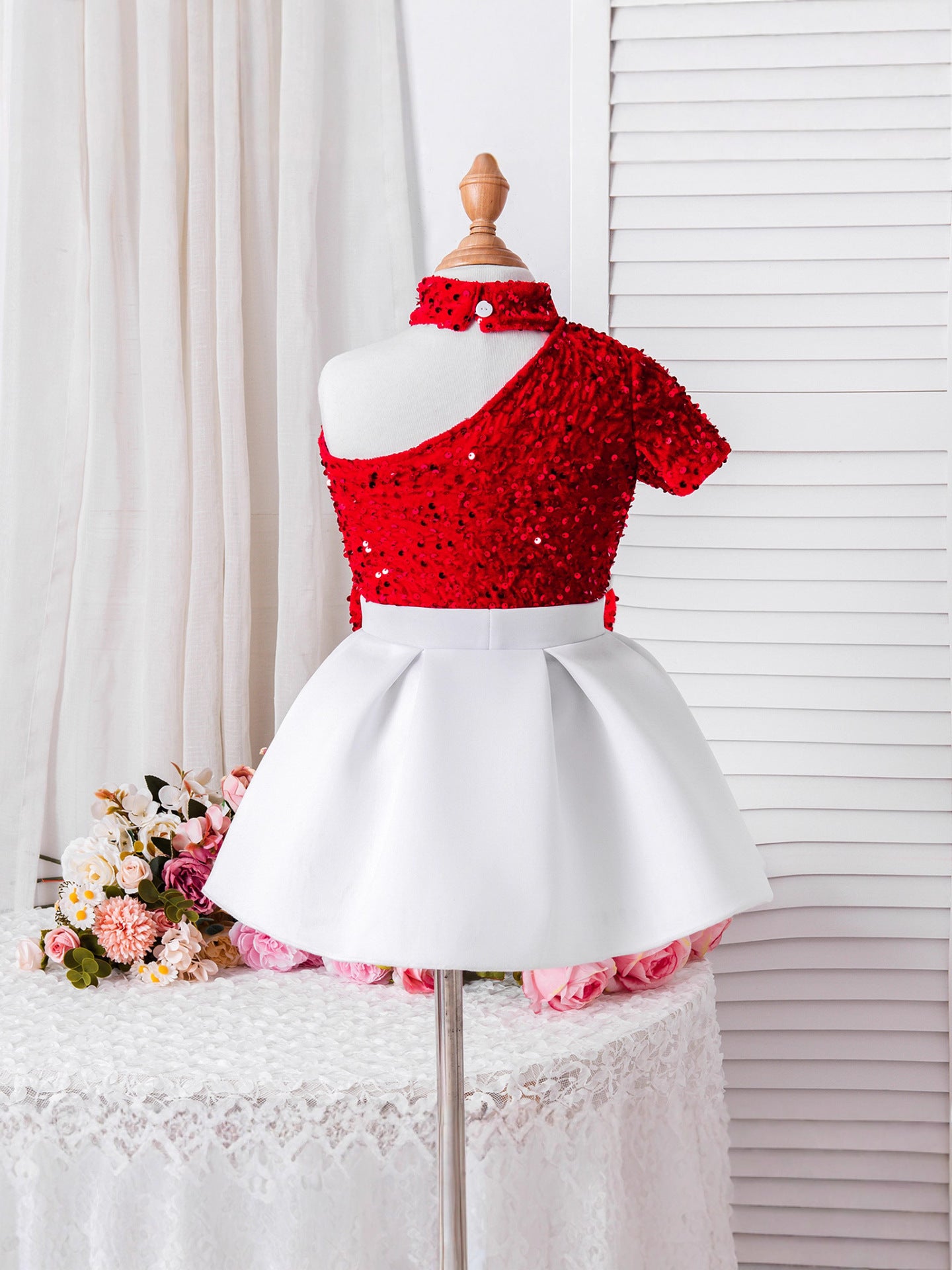 Completo Due Pezzi in Cotton-Blend Soft-Touch con Silhouette Skirt-Suit