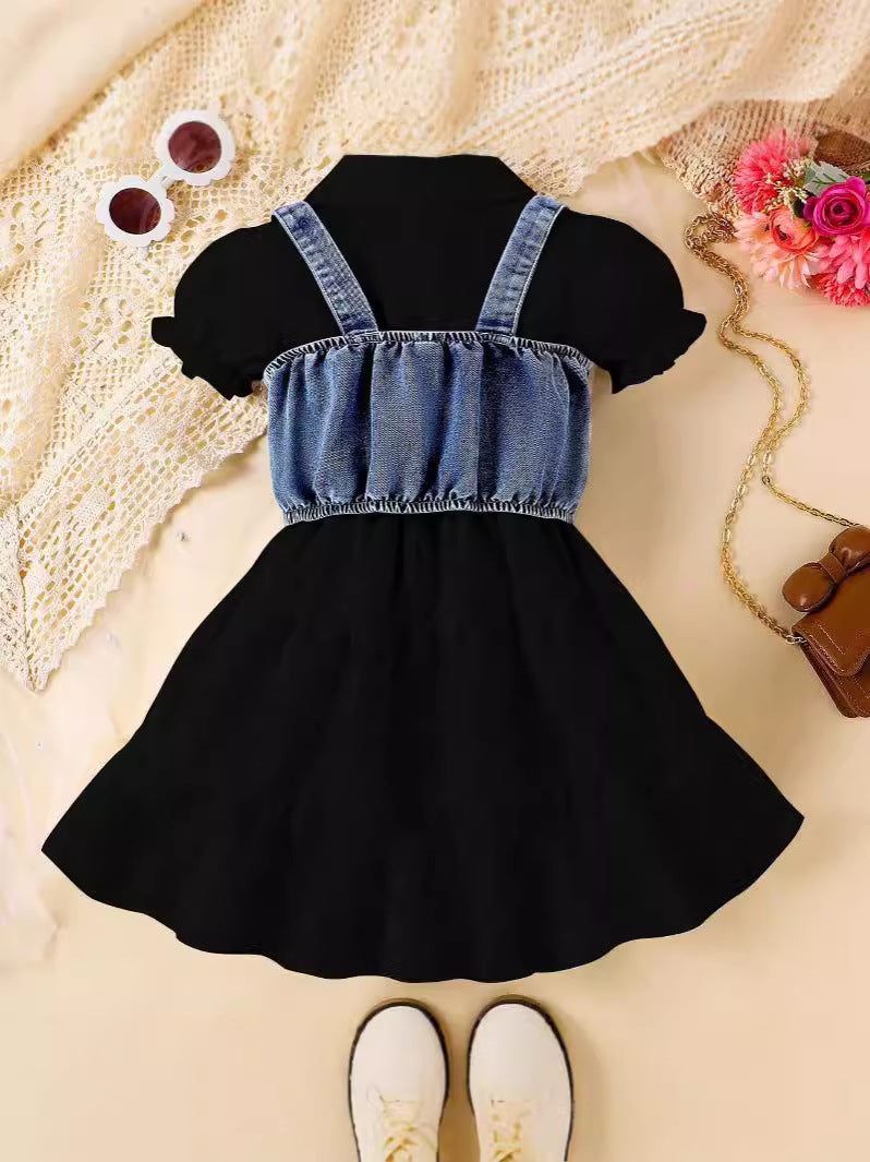 Completo Due Pezzi in Cotone con Chiusura Monopetto e Silhouette Skirt-Suit