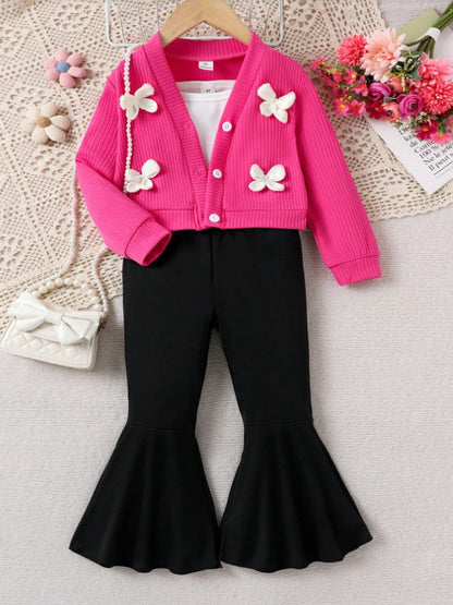 Completo Due Pezzi con Cardigan Monopetto e Pantaloni coordinati in Rayon Soft-Touch