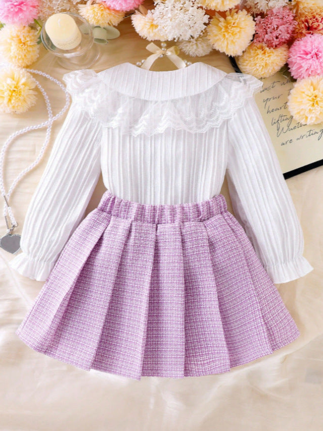 Completo Due Pezzi con Cardigan Monopetto e Silhouette Skirt-Suit
