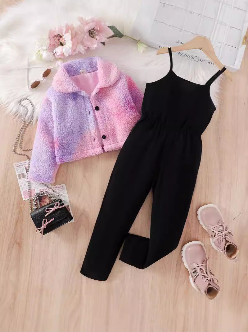 Completo Due Pezzi con Giacca Monopetto e Pantaloni in Tessuto Soft-Touch