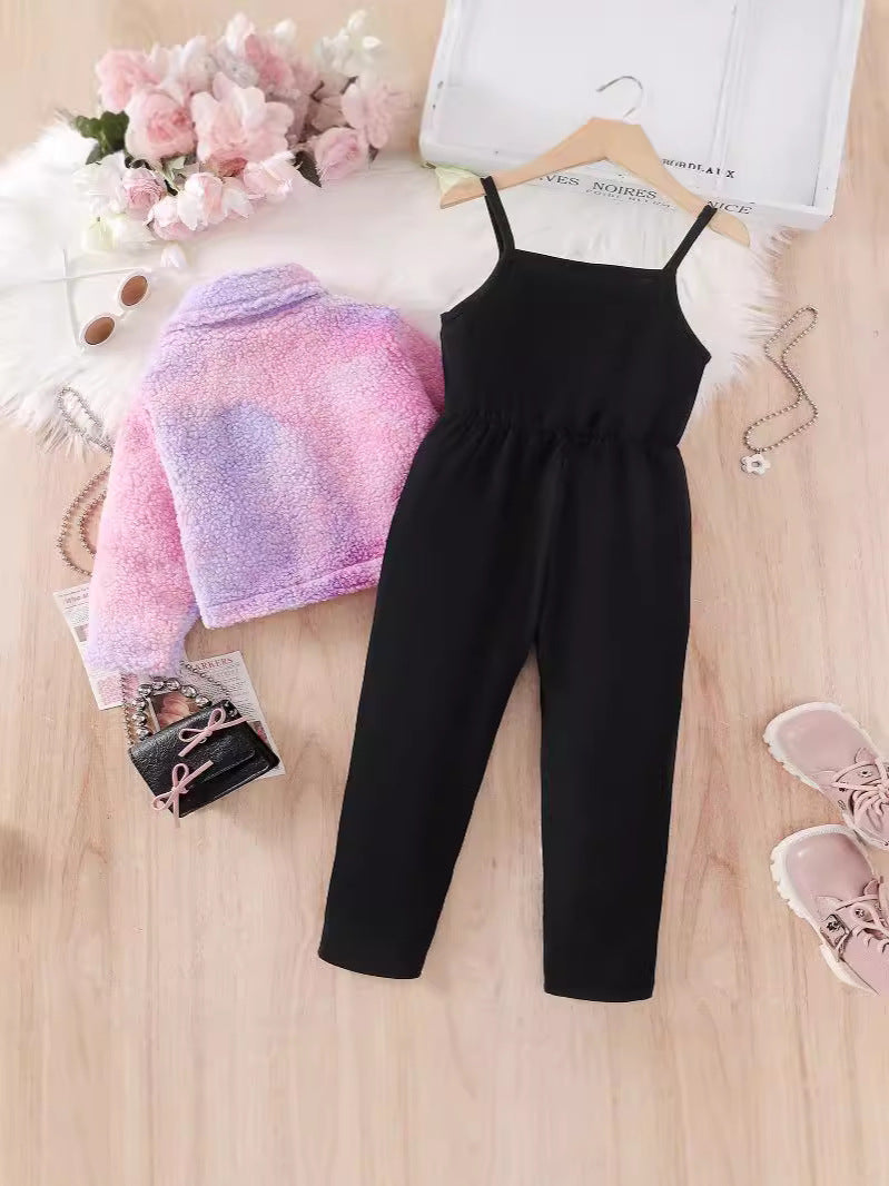Completo Due Pezzi con Giacca Monopetto e Pantaloni in Tessuto Soft-Touch