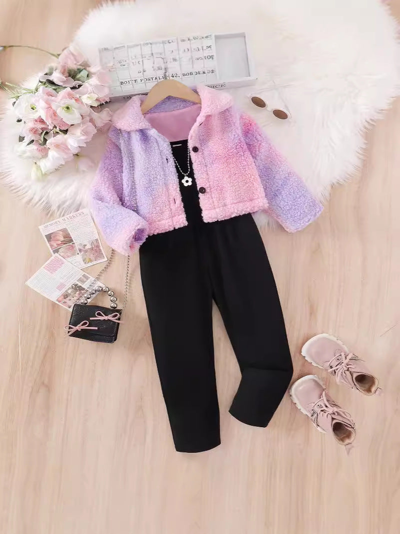 Completo Due Pezzi con Giacca Monopetto e Pantaloni in Tessuto Soft-Touch