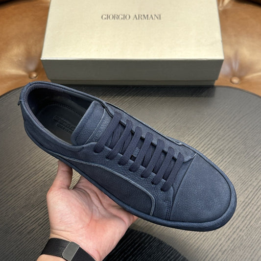 Calzatura Casual in Primo Fiore con Sistema Shock-Absorption e Design Front-Tie
