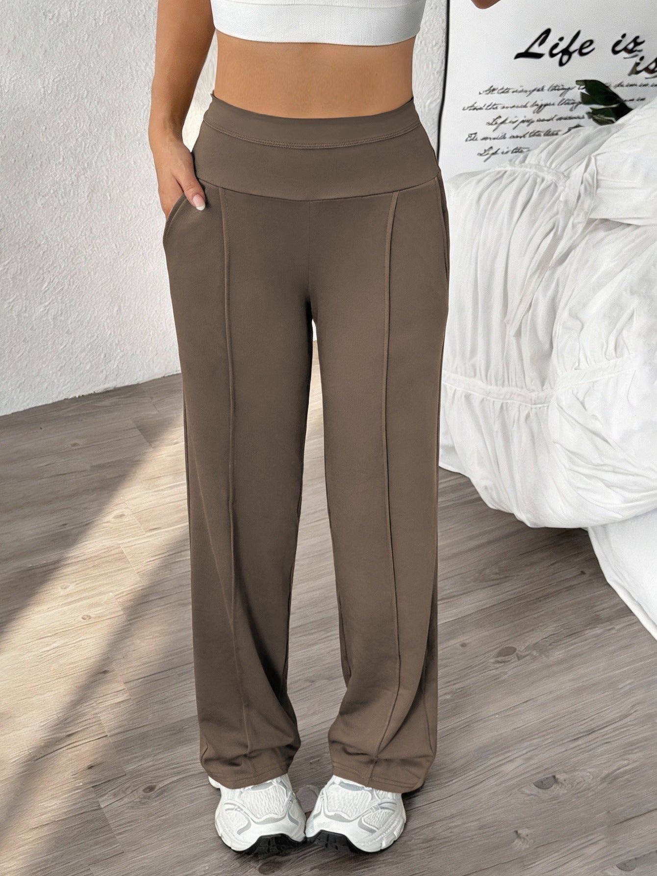 Pantalone Straight-Leg All-Season con Tecnologia Breathable e Struttura JU721