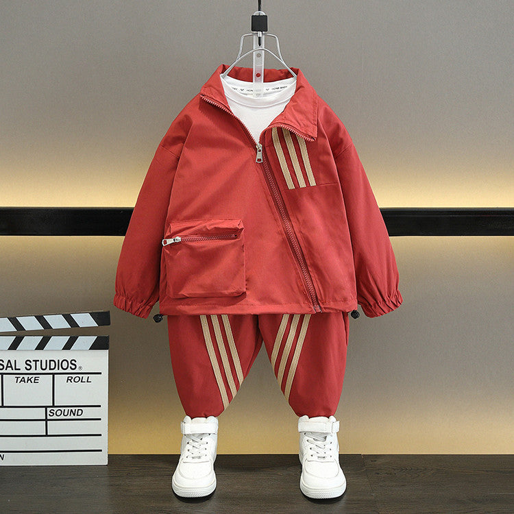 Set "Diagonal Zipper & Ribbon"