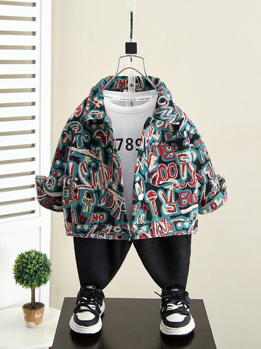 Giacca Jacquard "Plaid Fusion"