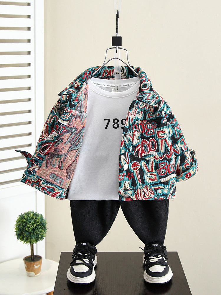 Giacca Jacquard 