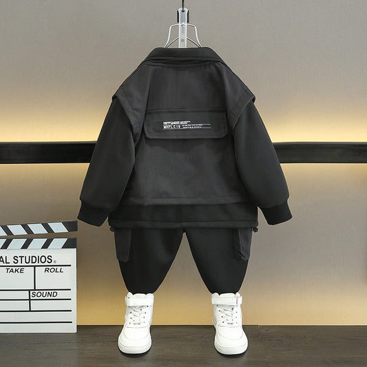 Set Fake Three-Piece "Inverted Triangle": L'Innovazione Astamaestro