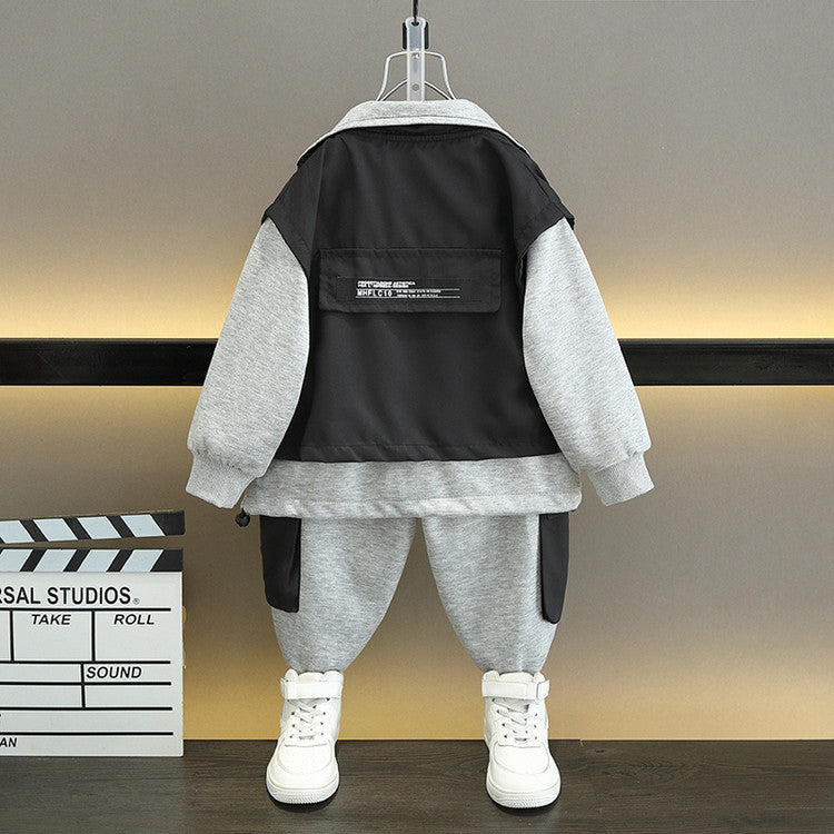 Set Fake Three-Piece 