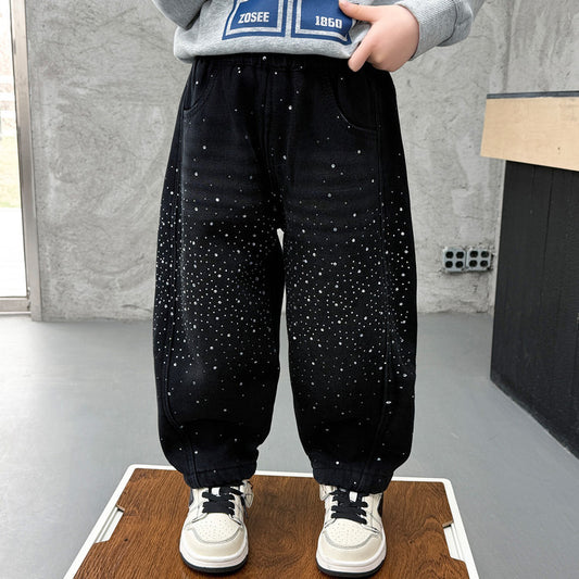 Pantaloni Scimitar Denim