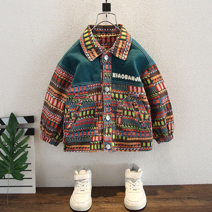 Giacca in Cotone all'85% con Fodera Tech e Design Monopetto