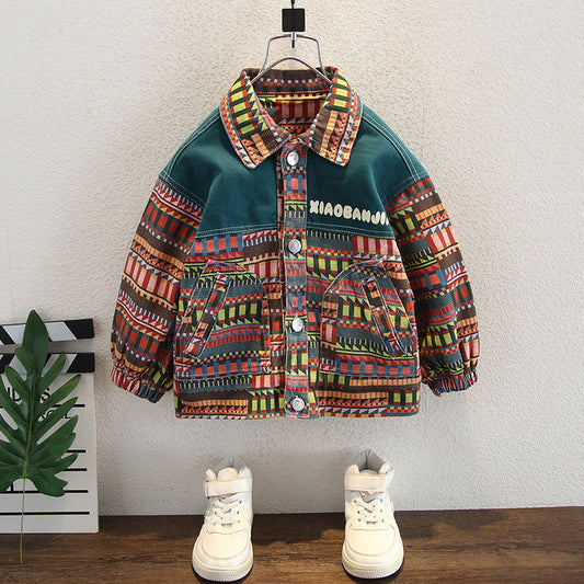 Giacca in Cotone all'85% con Fodera Tech e Design Monopetto