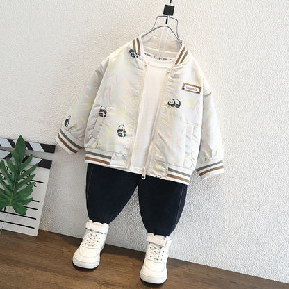 Giacca Tecnica "Premium Gray" con Chiusura Zipper e Finitura Soft-Touch