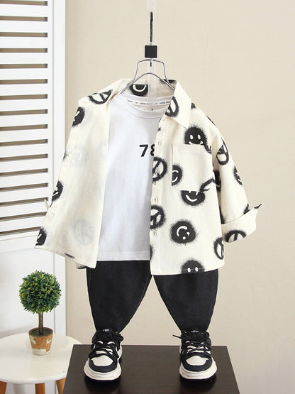 Giacca Media Lunghezza in Cotone con Design Zipper e Finitura Soft-Touch