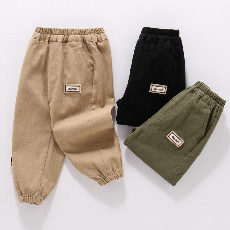 Pantaloni in Cotone "Triple Color" con Struttura Soft-Comfort