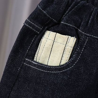 Jeans "Clear Color" con Ricamo Hat e Struttura Soft-Comfort