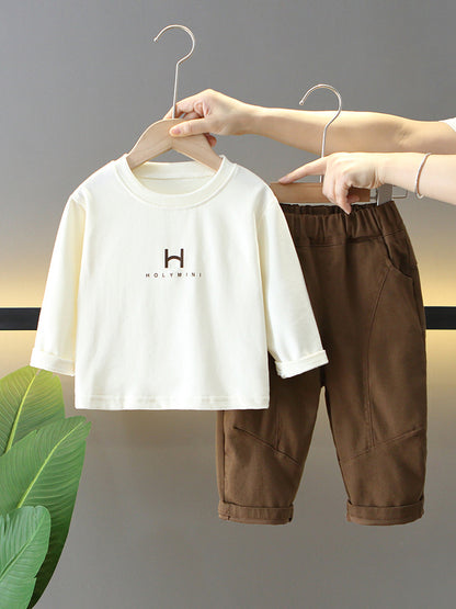 Completo Tre Pezzi in Cotone Premium al 95% con Finitura Soft-Touch