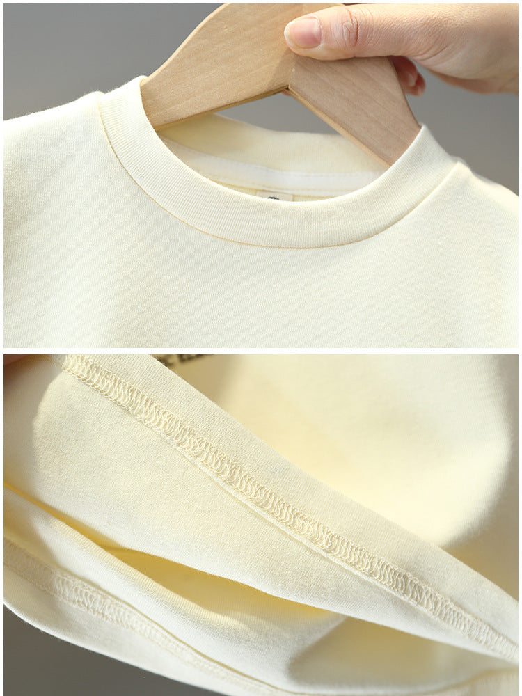 Completo Tre Pezzi in Cotone Premium al 90% con Design Cardigan