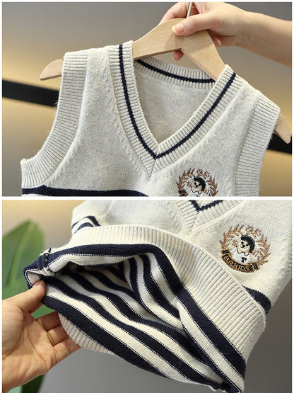 Completo Tre Pezzi "Cloud White" in Cotone Organico al 95%