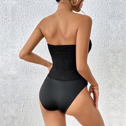 Jumpsuit "British Wind" Sleeveless con Taglio Three-Point e Dettagli Stitching