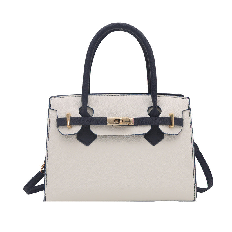 Borsa "Cross-Border Trend" Horizontal Square con Tasca 3D e Chiusura Safe-Zip